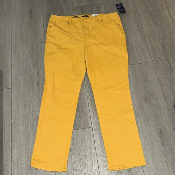 Charter Club Denim - NWT Charter Club honey glaze Lexington straight leg-18